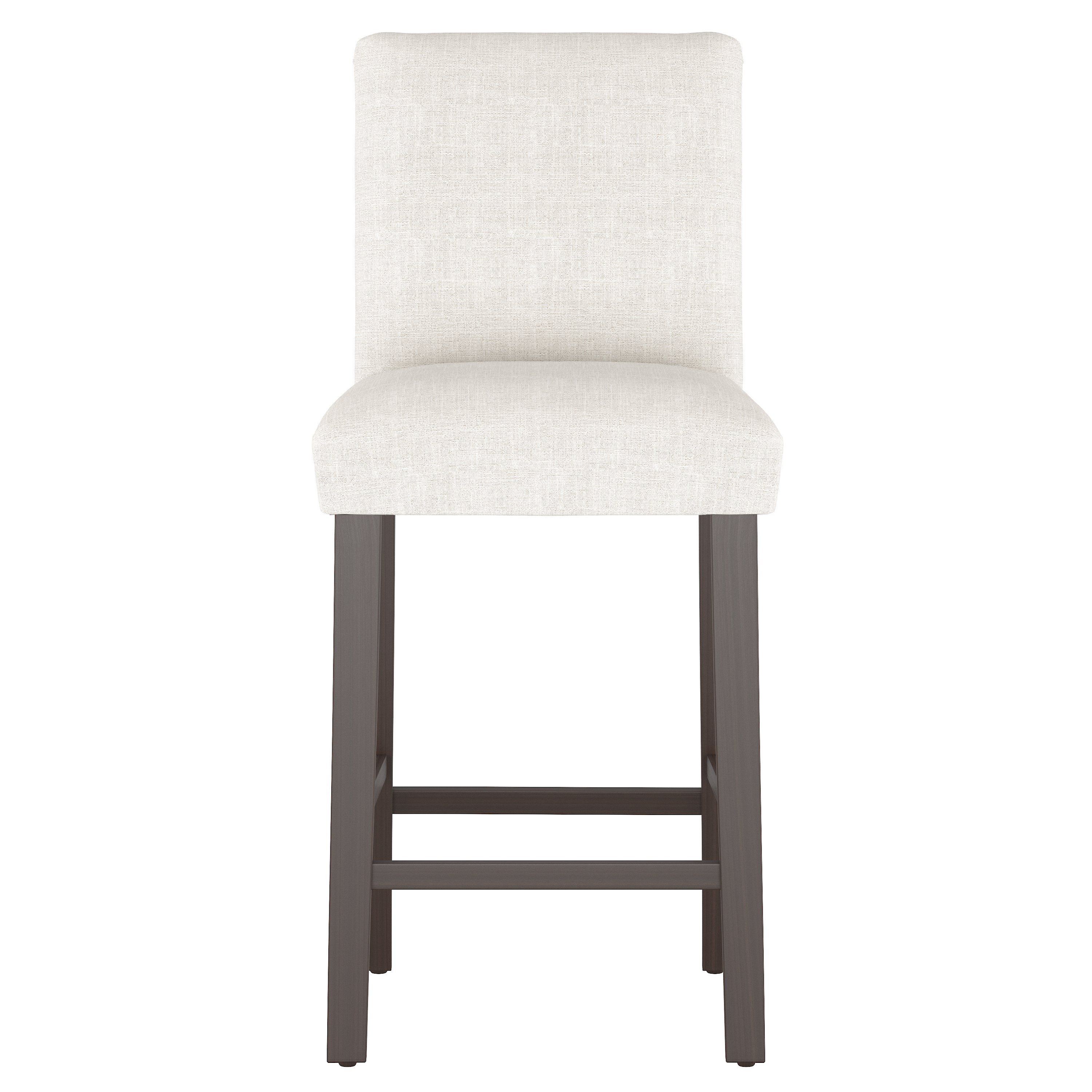 63-8ZMWHT White Upholstered Bar Stool - Zuma-2