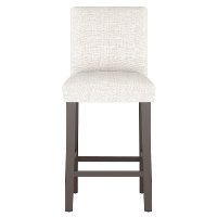 63-8ZMWHT White Upholstered Bar Stool - Zuma-2