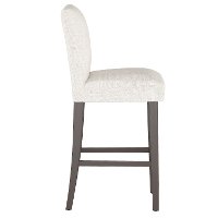 63-8ZMWHT White Upholstered Bar Stool - Zuma-3