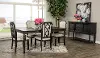 Hillside Black 5 Piece Dining Room Set