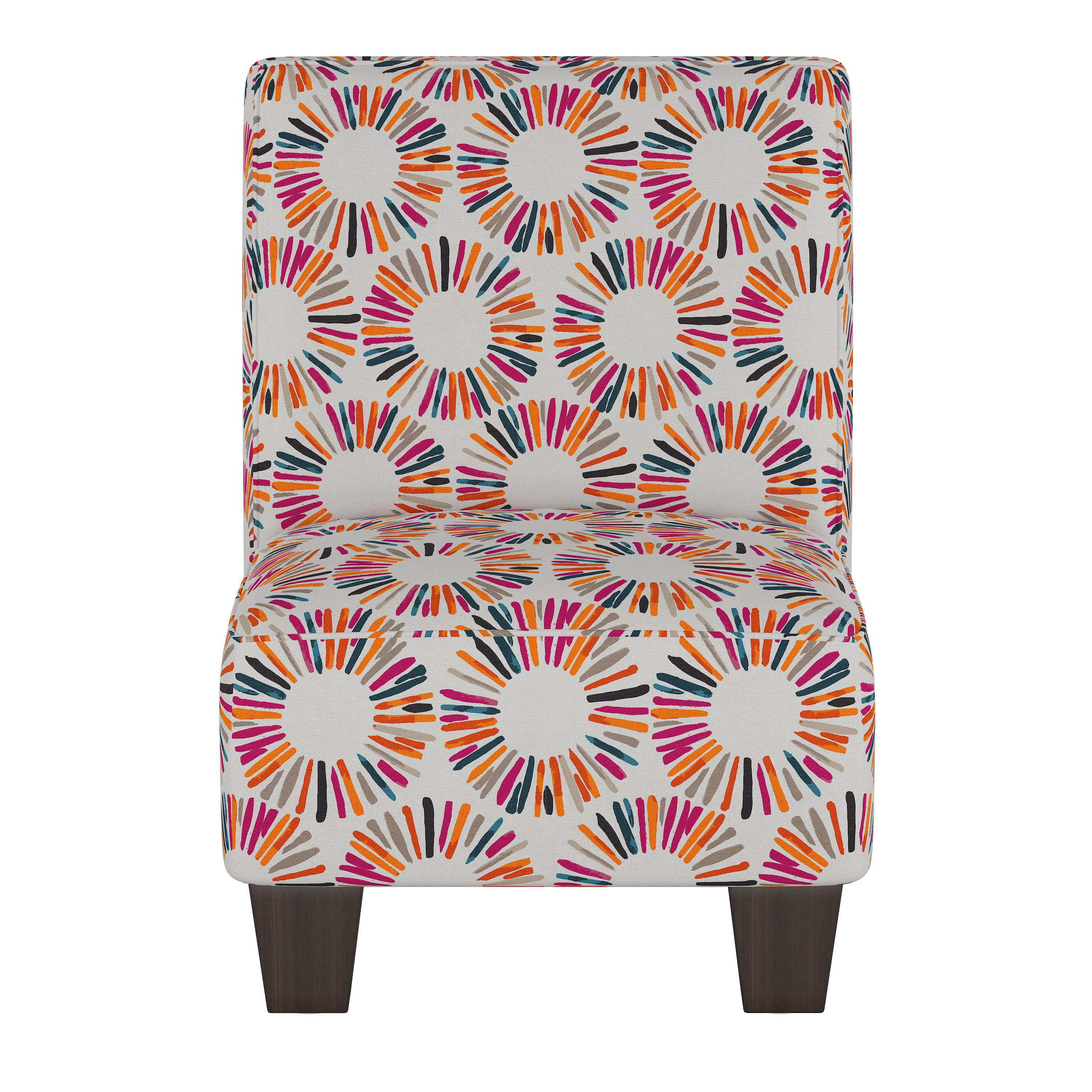 5705KMDLMLT Medallion Multi-Color Kid's Slipper Chair-5