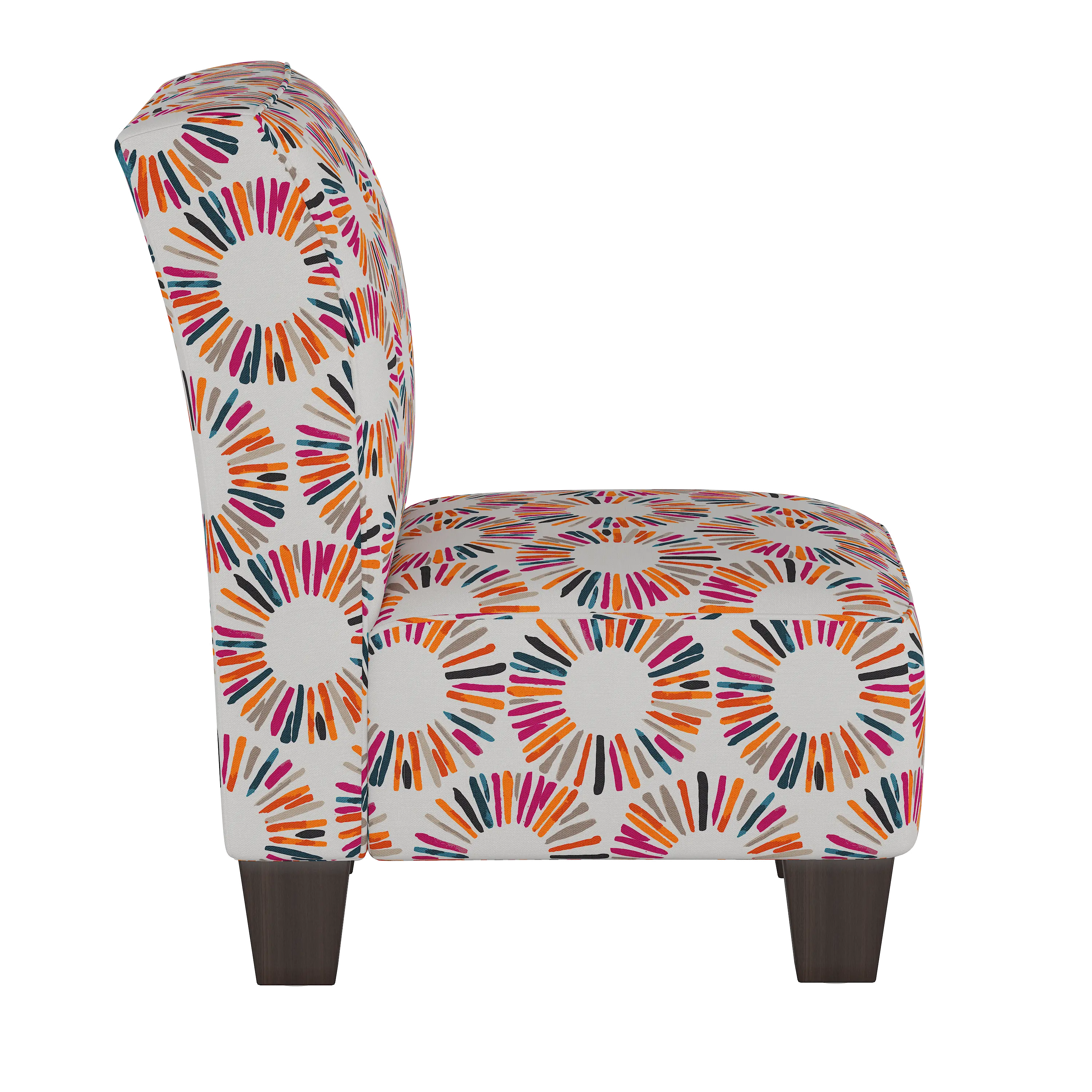 5705KMDLMLT Medallion Multi-Color Kid's Slipper Chair-6