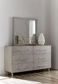 Argento Mist Gray Dresser