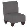 5705KPRMCHR Premier Charcoal Gray Kid's Slipper Chair