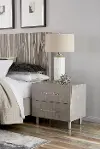 Clearance Argento Gray Nightstand