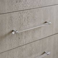 Modern Mist Gray Chest of Drawers - Argento-2