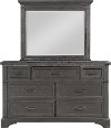 2016-03 Traditional Gray Dresser - Prescott