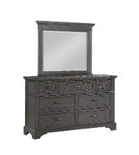 Traditional Gray Dresser - Prescott-2