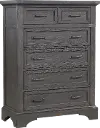 Prescott Gray Chest of Drawers