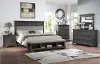 Clearance Prescott Gray 4 Piece Queen Bedroom Set