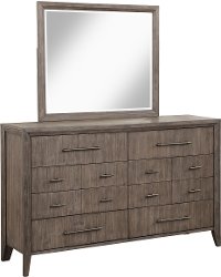 Contemporary Greige Dresser - Avana-1