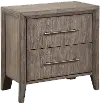 Avana Greige Nightstand