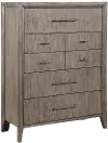 Clearance Avana Greige Chest of Drawers