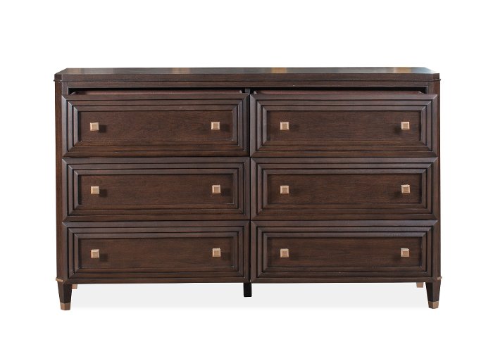 Contemporary Brown Dresser - Zephyr