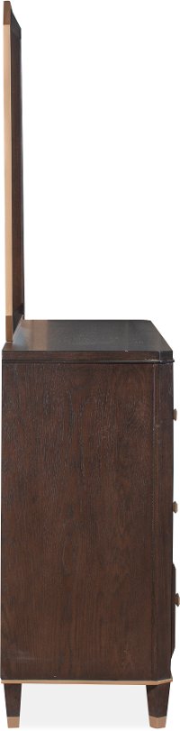 Contemporary Brown Dresser - Zephyr-4
