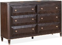 Contemporary Brown Dresser - Zephyr-6