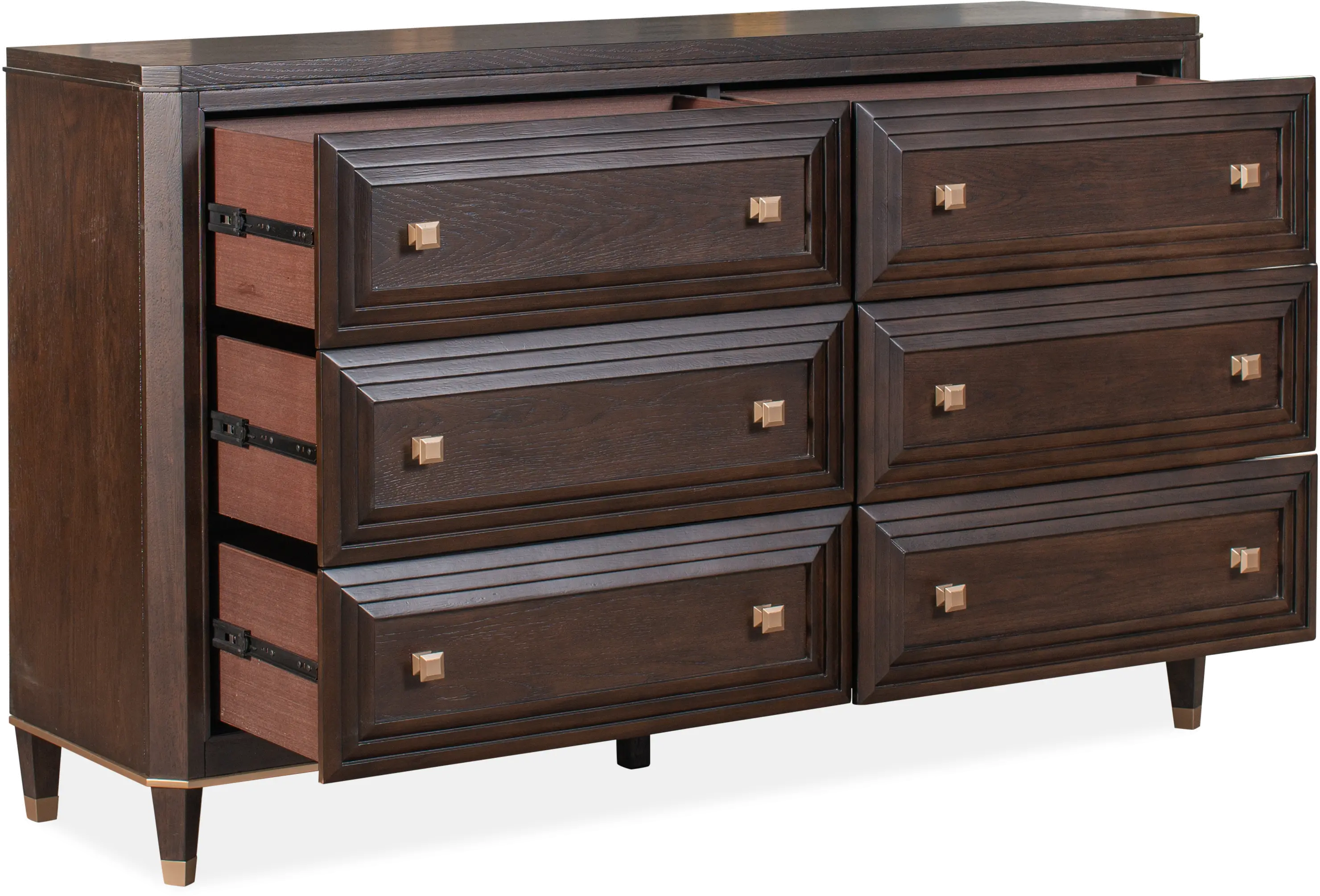 Zephyr Contemporary Brown Dresser-5