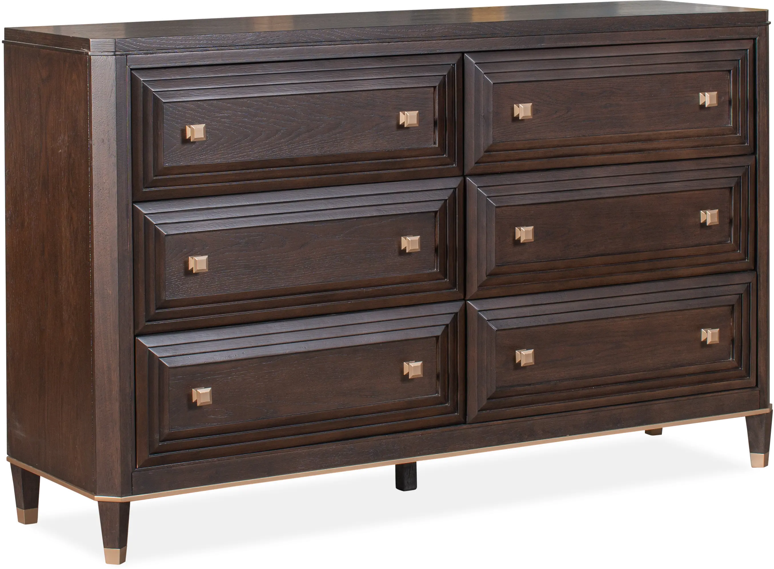 Zephyr Contemporary Brown Dresser-6