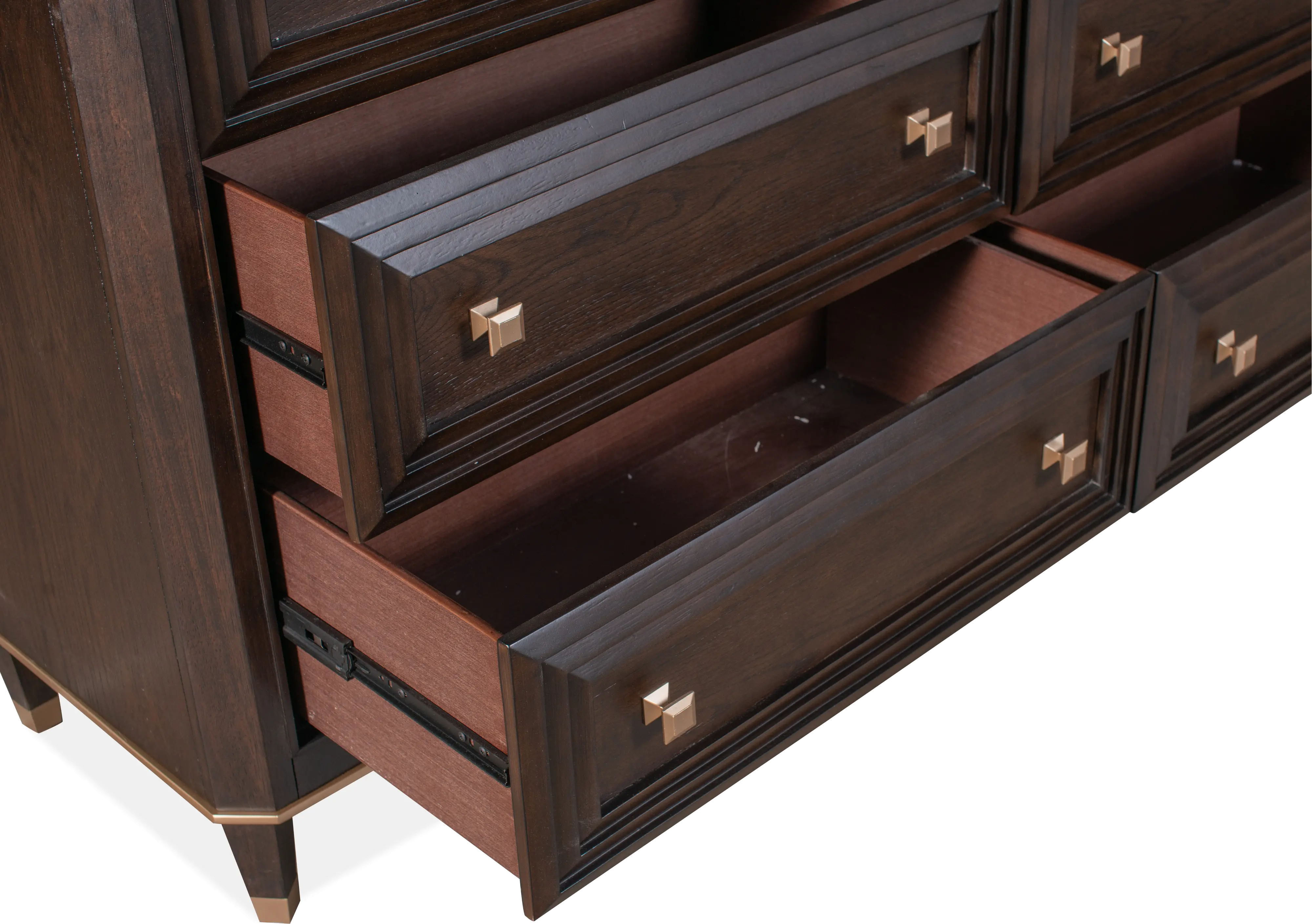 Zephyr Contemporary Brown Dresser-7