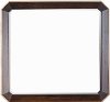 Zephyr Contemporary Brown Mirror