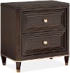 Contemporary Brown Nightstand - Zephyr