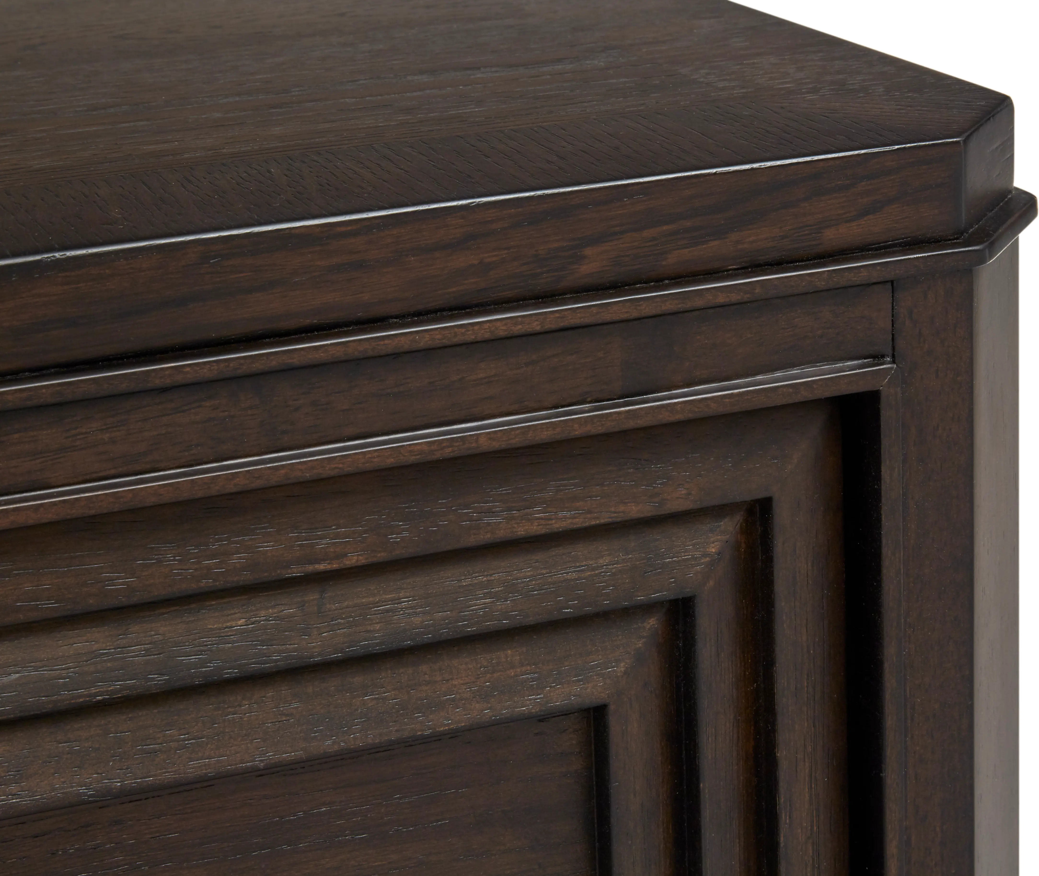Zephyr Contemporary Brown Nightstand-7
