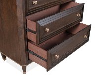 Contemporary Brown Chest of Drawers - Zephyr-3