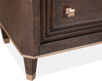 Contemporary Brown Chest of Drawers - Zephyr-4