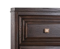 Contemporary Brown Chest of Drawers - Zephyr-6