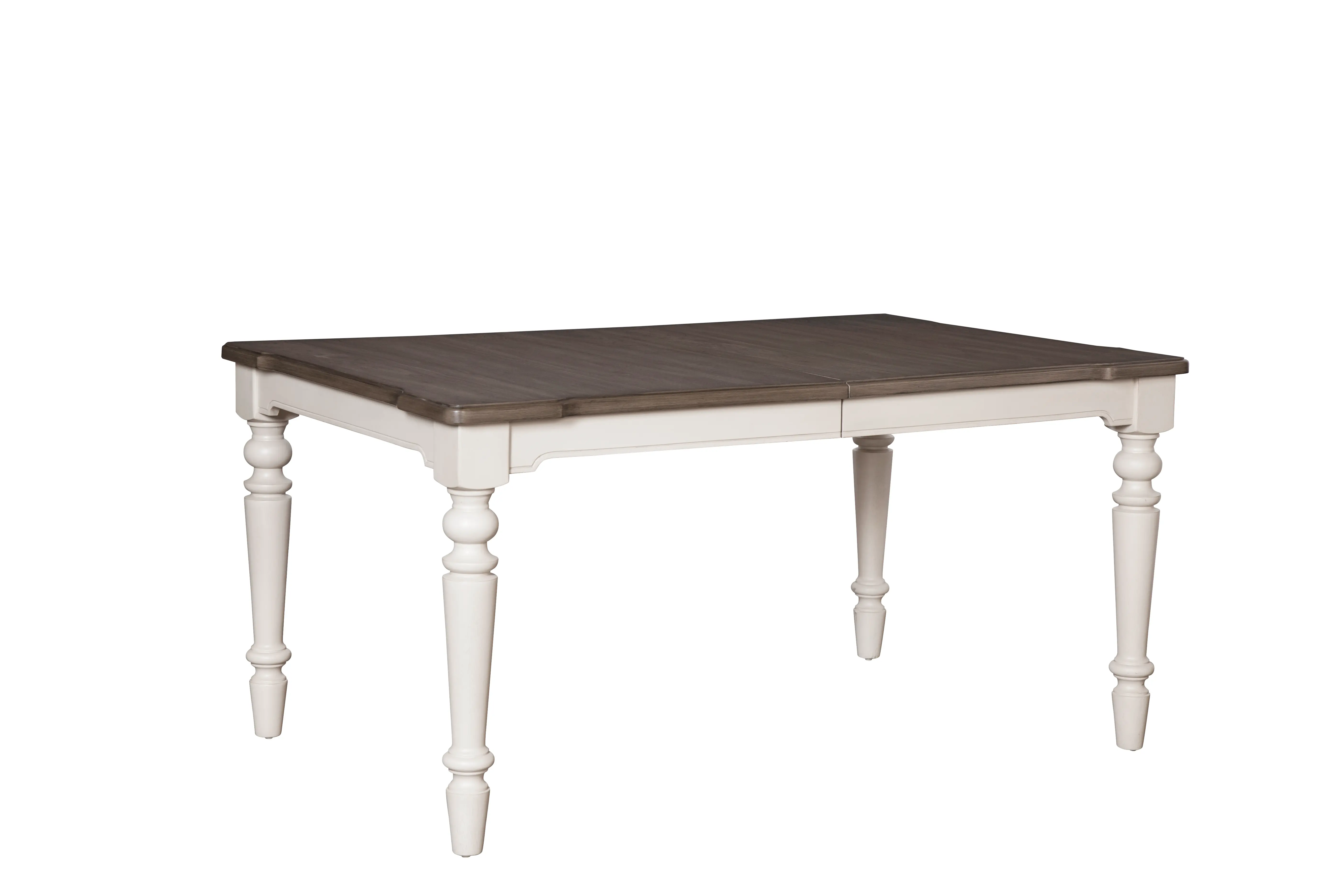 Farmhouse White and Gray Dining Room Table - Lexington-2