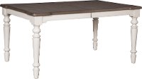 Farmhouse White and Gray Dining Room Table - Lexington-2