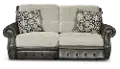 Spirit Gray Power Reclining Sofa
