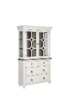 Clearance Lexington White and Gray Dining Room Cabinet
