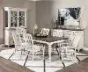 White Two-Tone 7 Piece Dining Room Set - Lexington