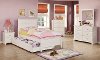 Contemporary White Twin Trundle - Chevy