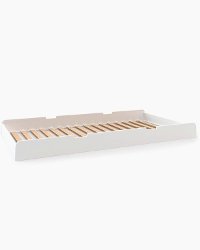 Contemporary White Twin Trundle - Chevy-2
