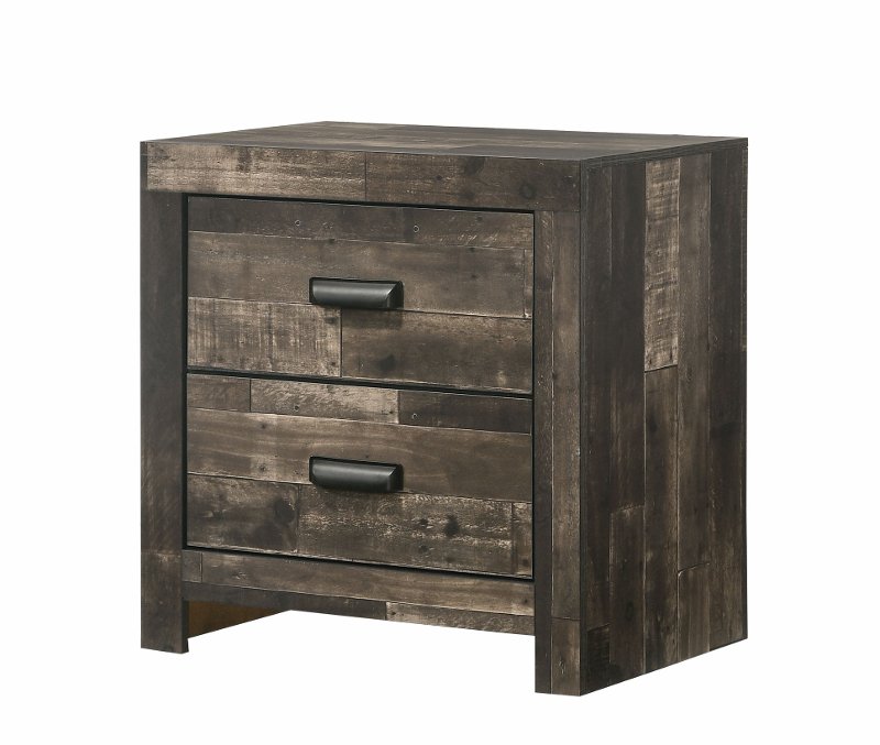 Modern Rustic Nightstand Tallulah Rc Willey Furniture Store