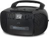 BCA209B GPX Boombox with CD, Cassette and AM/FM Radio - Black