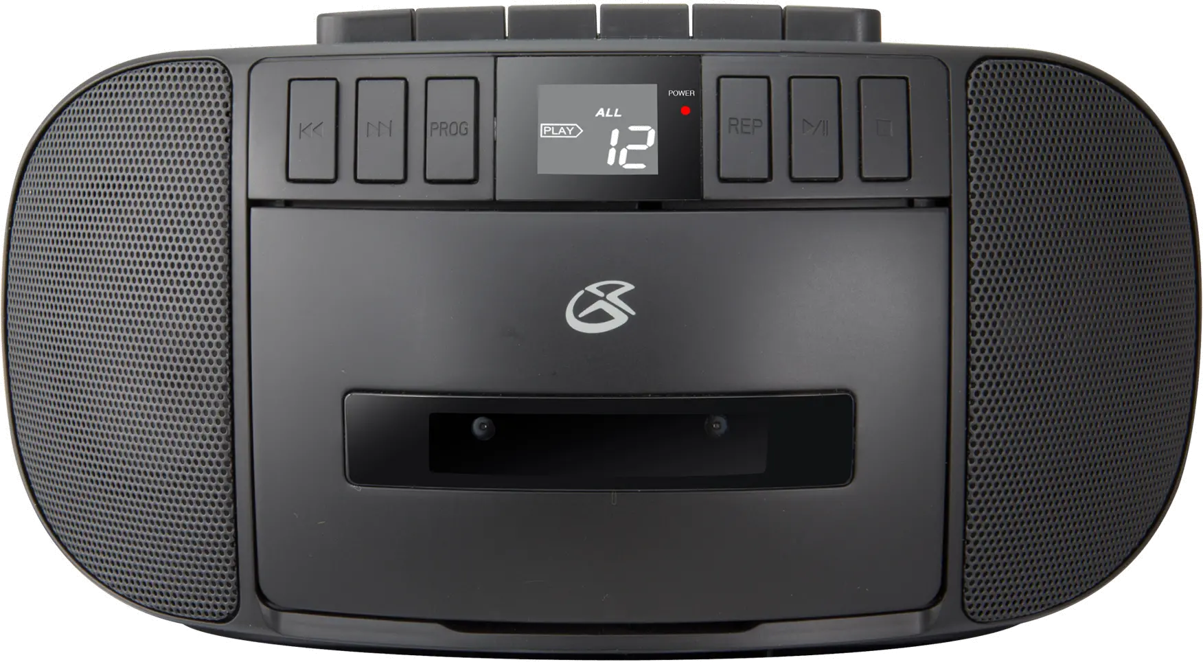 BCA209B GPX Boombox with CD, Cassette and AM/FM Radio - Black-3