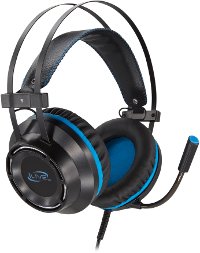 iLive Gaming Headphones with Microphone - Black