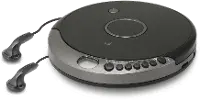 PCB319B GPX Portable Bluetooth CD and MP3 Player - Black