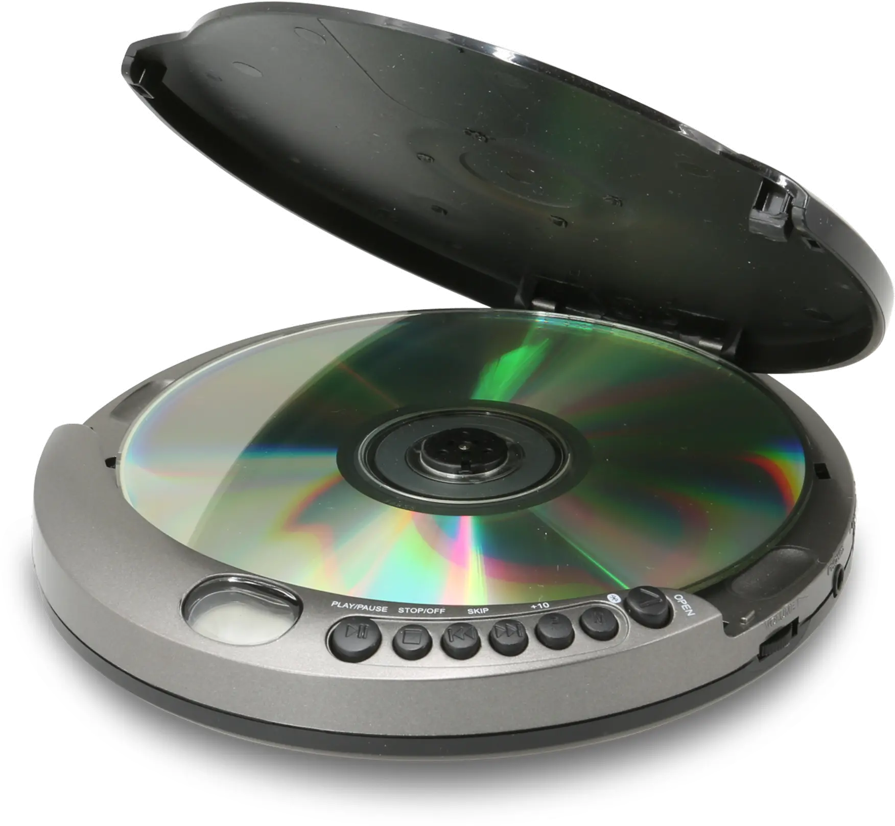 PCB319B GPX Portable Bluetooth CD and MP3 Player - Black-3