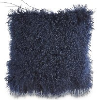 18 Inch Navy Blue Throw Pillow - Lucas