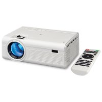 PJ308W GPX White Mini Projector with Built in Speaker-4