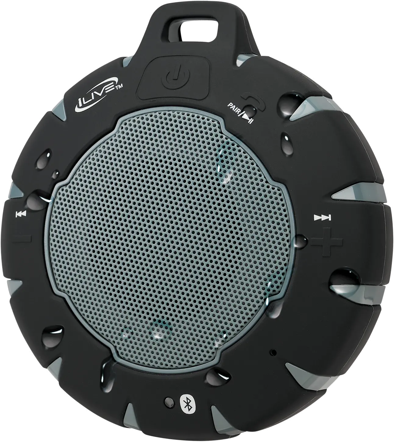 iLive Portable Outdoor Wireless Speaker - Black-1