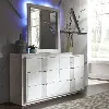 Mirage White Dresser