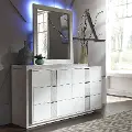946-BR31 Mirage White Dresser