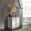 Mirage White Nightstand