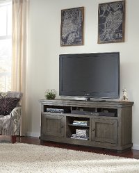 Distressed Gray 64 Inch TV Stand - Willow