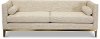 Modern Cream Sofa - Modern Eclectic
